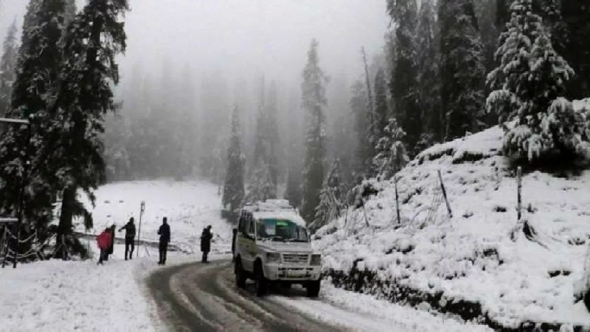 cold wave in kashmir gulmarg and srinagar experienced cold nights