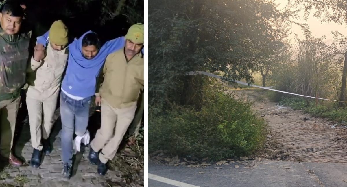 deoria cattle smuggler fires stolen pistol injured in retaliation