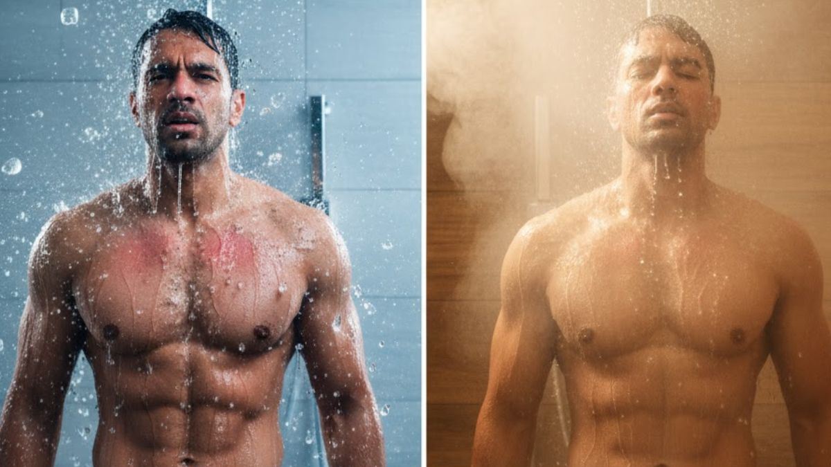 cold vs hot shower in winter which boosts immunity which harms health