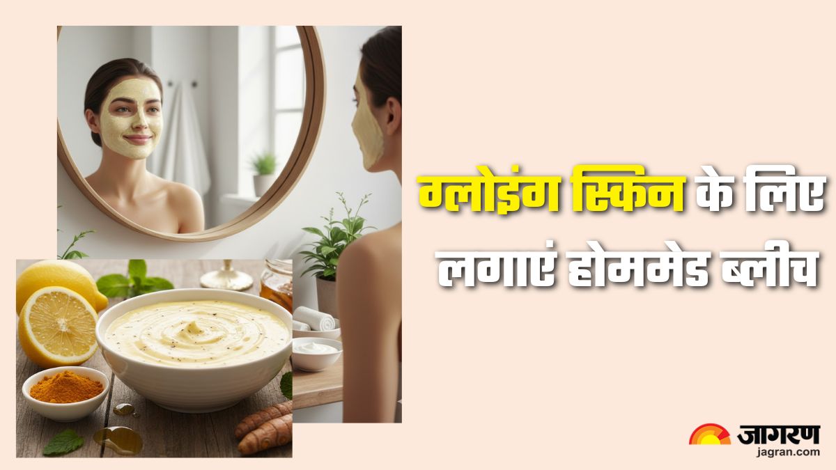 diy facial bleach to get glowing skin homemade bleach