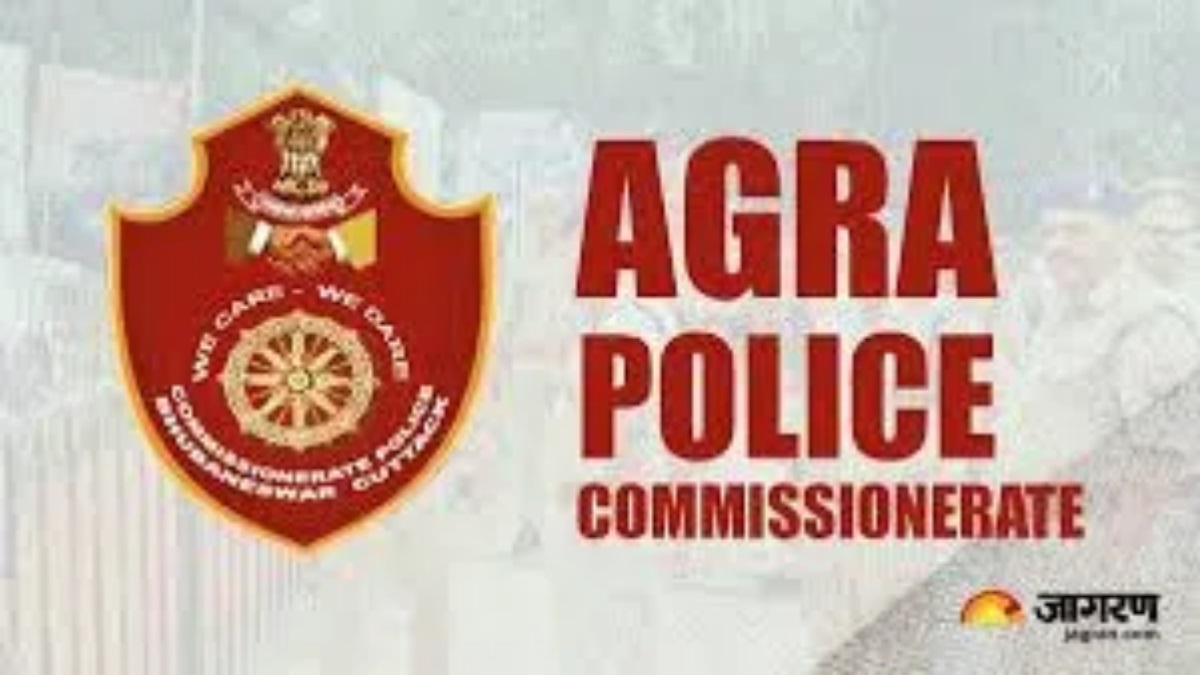 agra auto driver injured after falling from rooftop during police raid