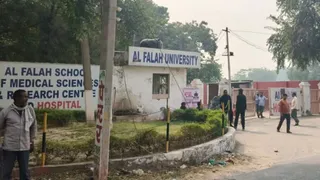 अल-फलाह विश्वविद्यालय कैंपस की फाइल फोटो। सौजन्य- जागरण