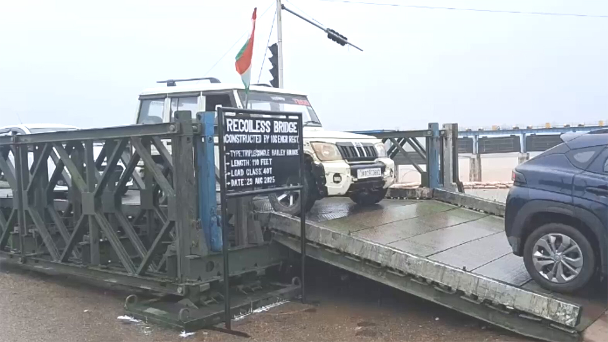 jammu bhagwati nagar bridge twoway traffic restored relief for commuters