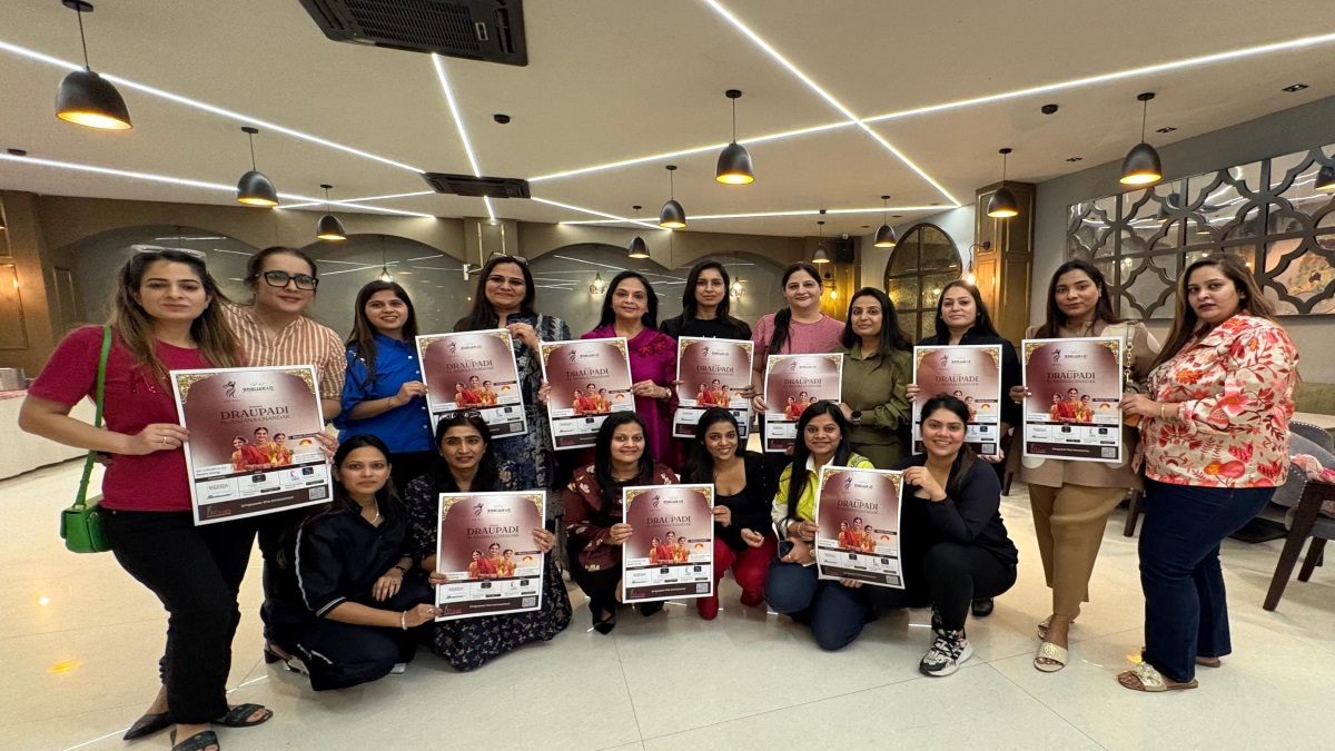 draupadis unbound spirit anjana chandak to bring epic tale to agra