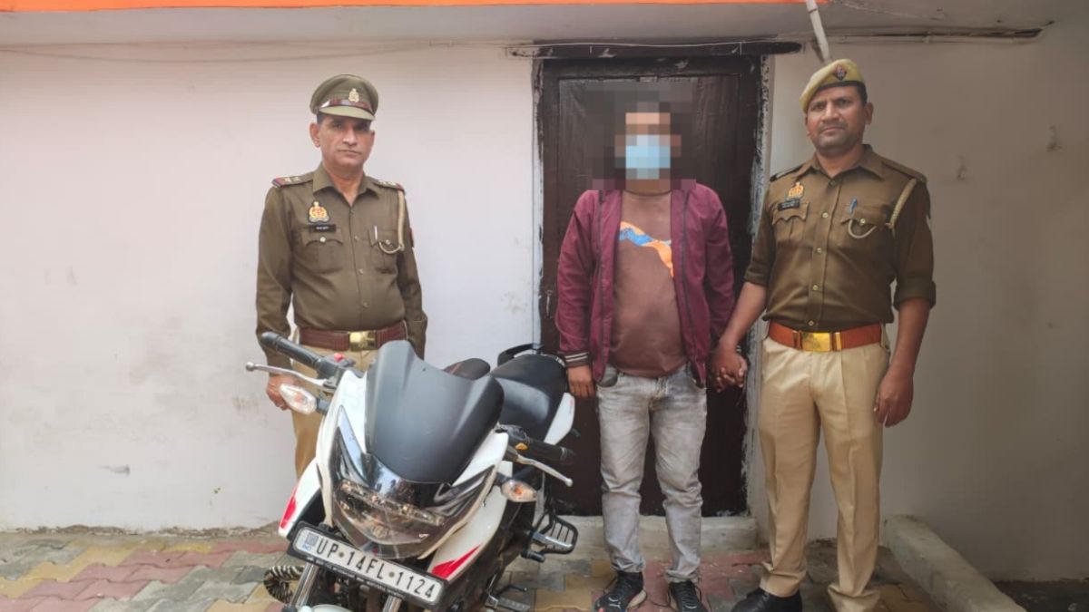 ghaziabad crime absconding accused arrested in ehsan murder case