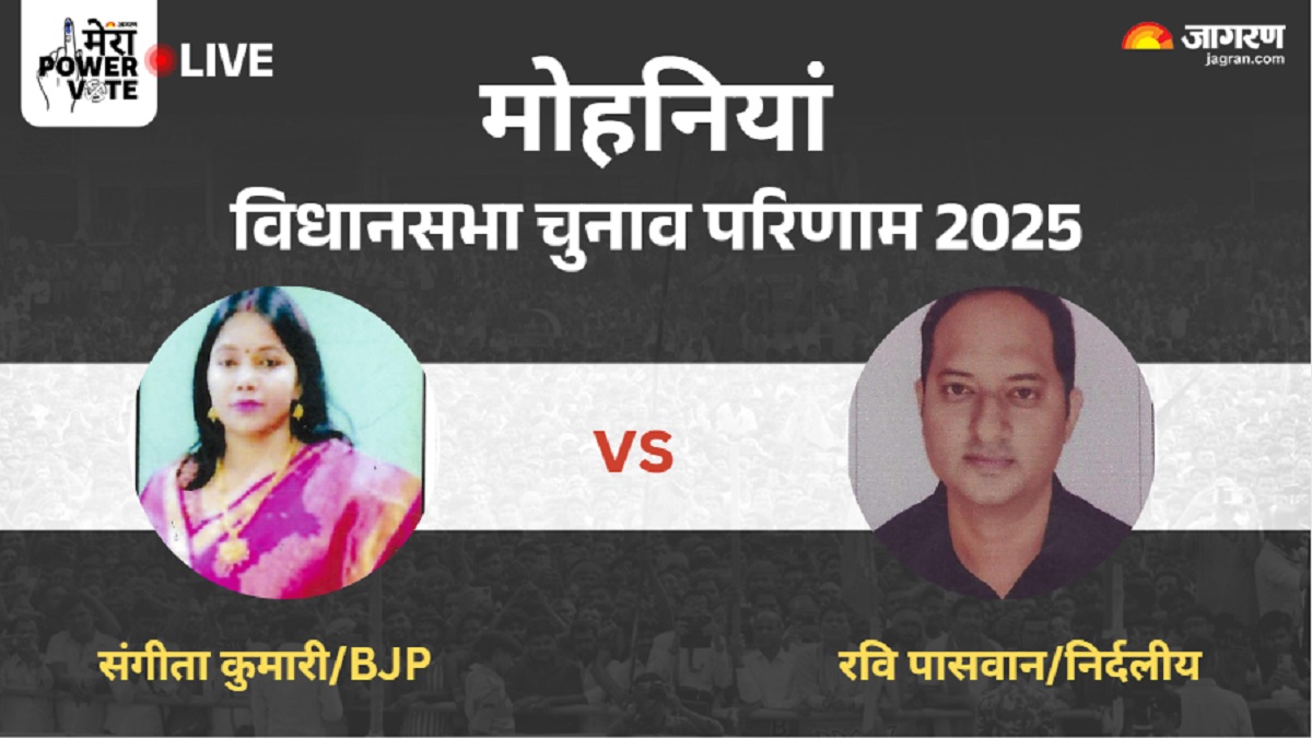 mohania vidhan sabha chunav result 2025 rjd vs bjp vs independent winner loser and latest update