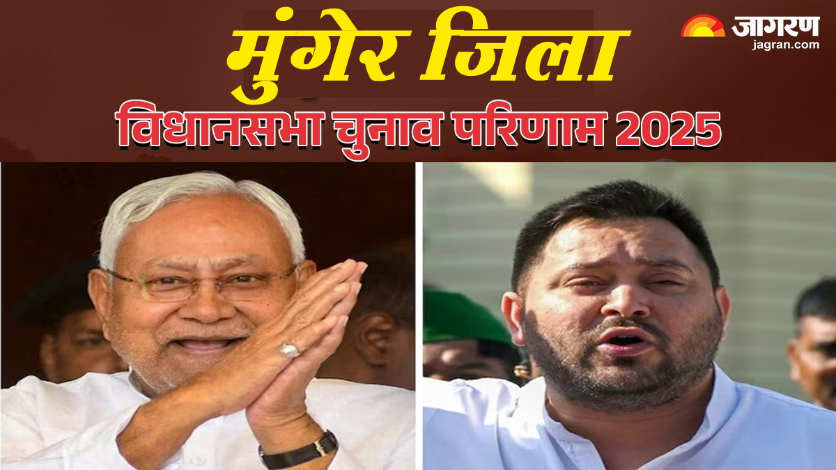 munger election result 2025 who won munger tarapur and jamalpur vidhan sabha in bihar assembly election 2025