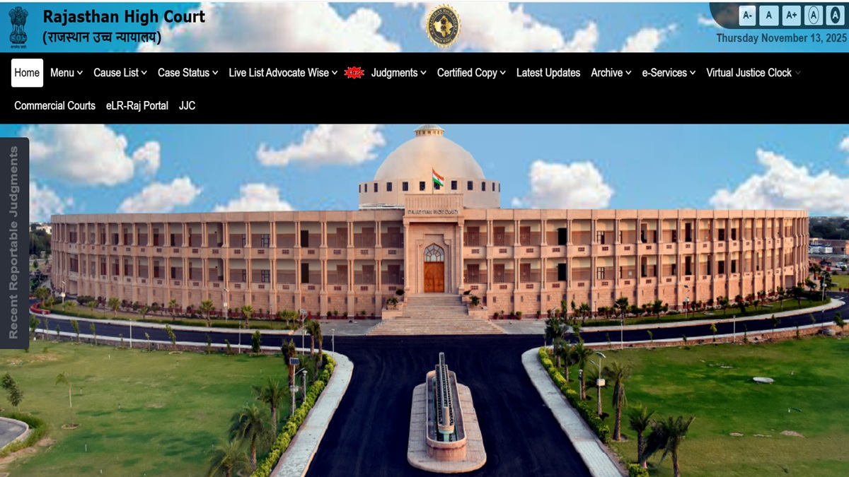 rajasthan hc civil judge result 2025 rajasthan civil judge mains exam result released and candidate can download the result from here