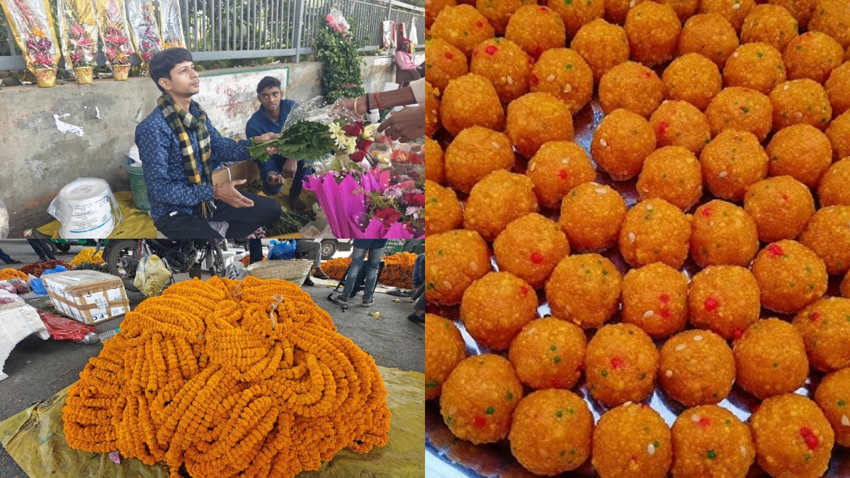election victory sweets rjd orders 100 tons bjp 500kg laddus