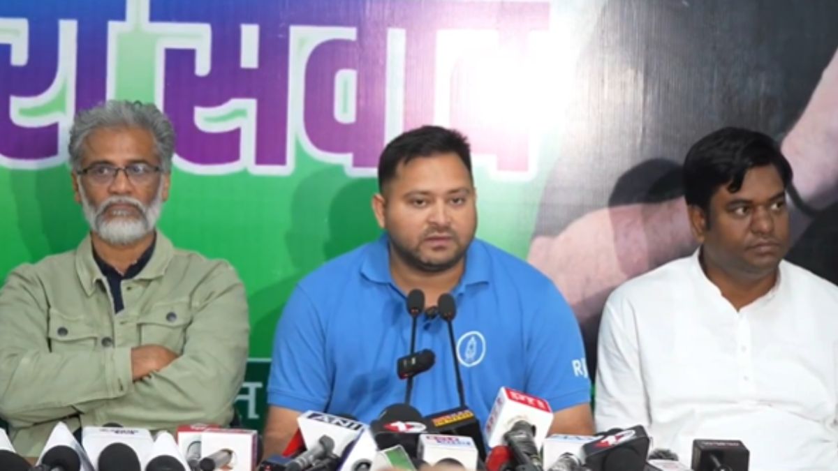 bihar election result tejashwi warns officials against rigging
