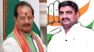 विजय सिन्हा और अमरेश कुमार।