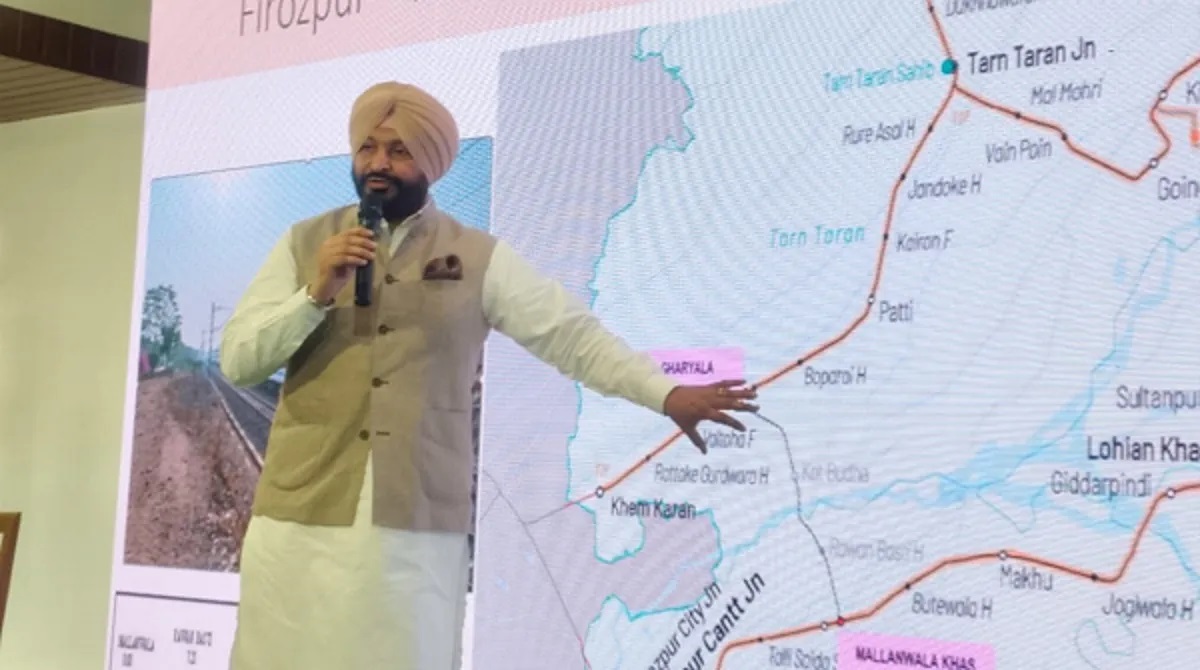 firozpur patti rail link approved easier travel to jammu mumbai