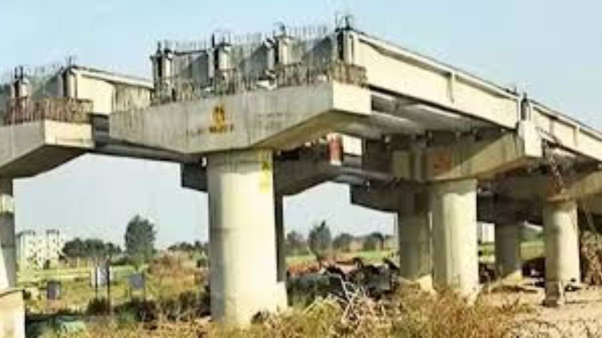ghaziabad madhuban bapudham rob underpass construction update