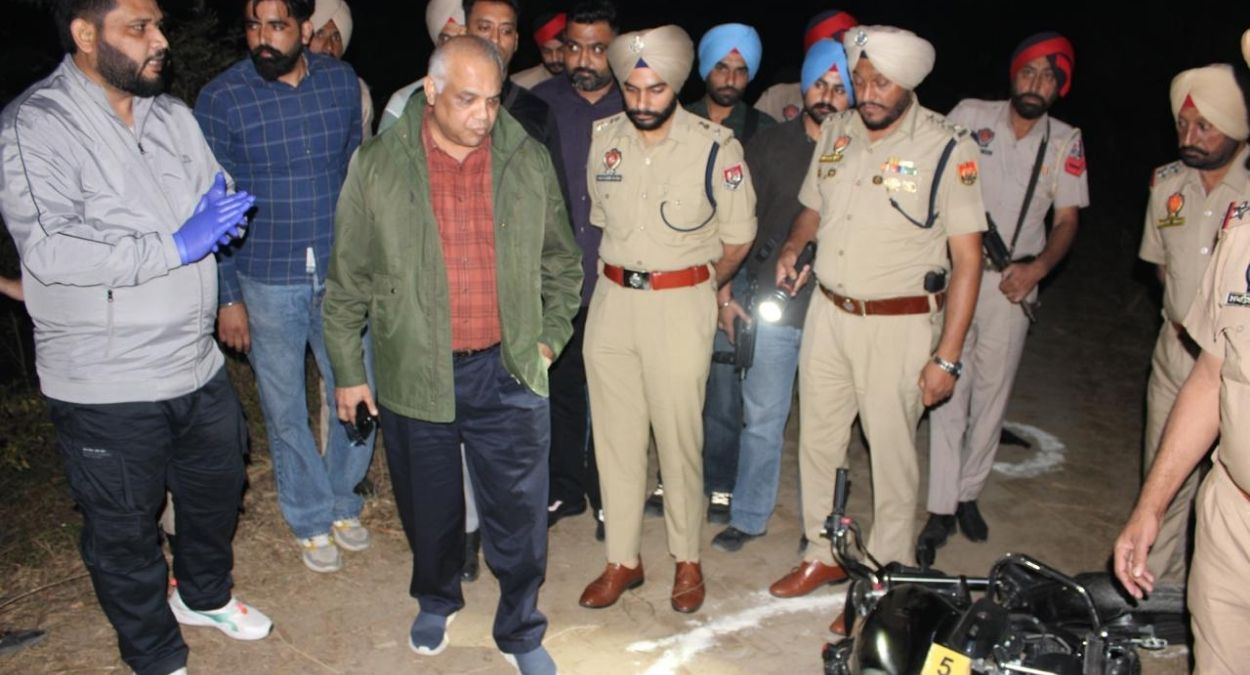 amritsar shooting jaggu bhagwanpuria gang link two arrested