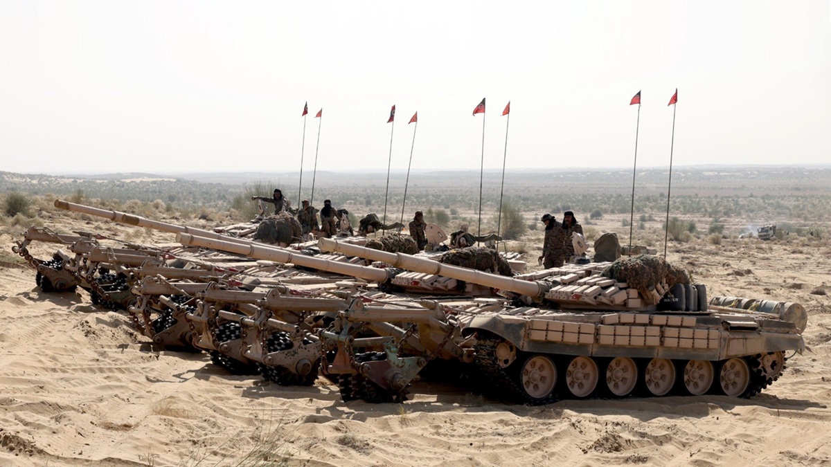 the trishul exercise of the three wings of the army will conclude today