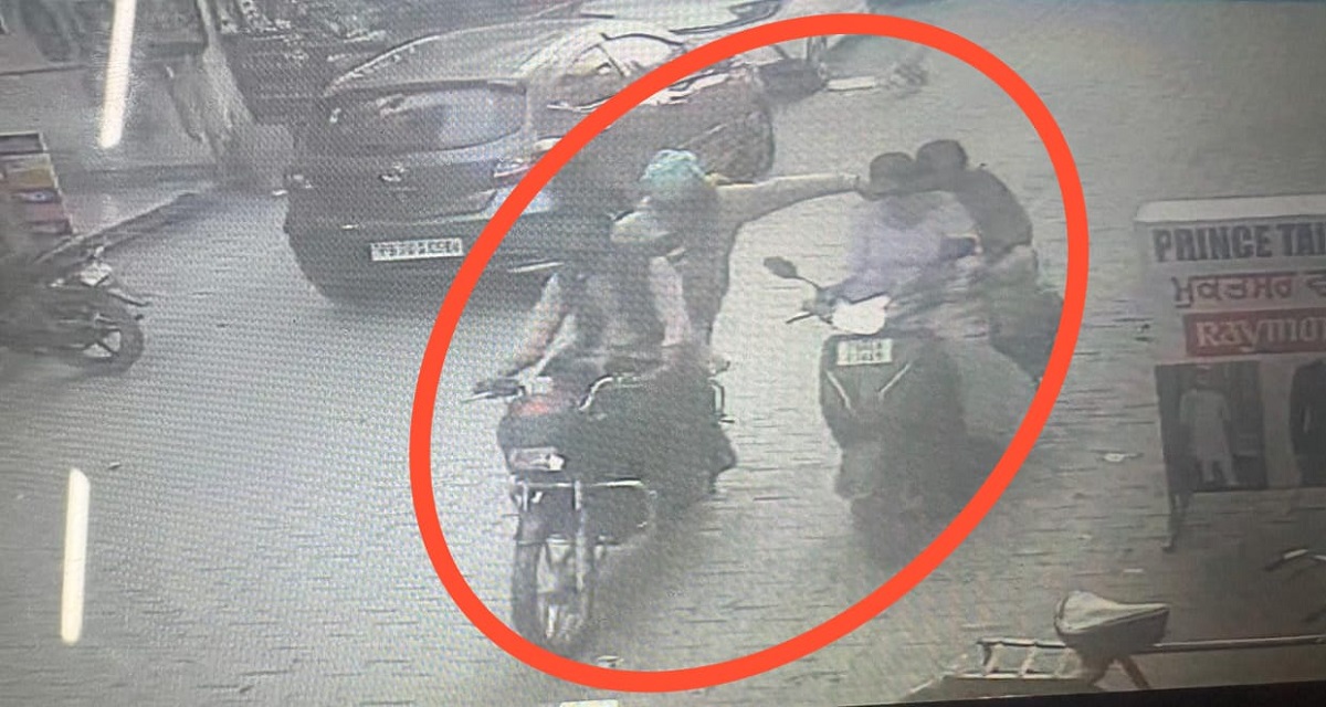 zirakpur snatching gold chain snatched from woman on activa