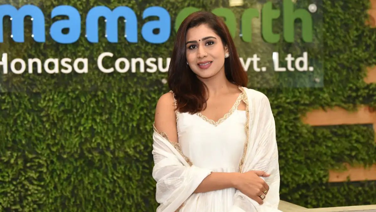 ghazal alagh own mamaearth shares jump as company post decent q2 result and turned profitable from loss