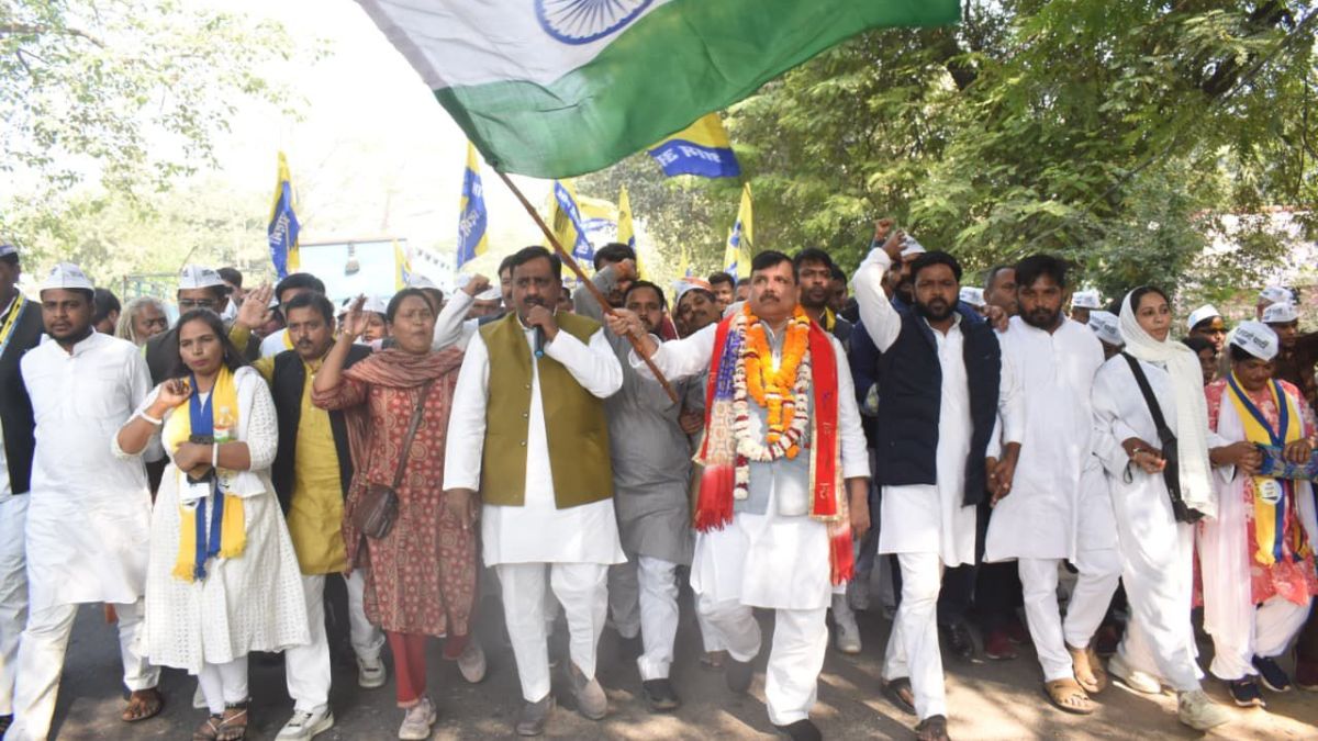 this is fight for rights and dignity of people sanjay singh march against unemployment and social discrimination continues