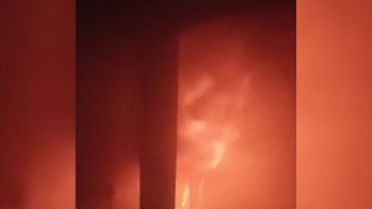 fire at tea stall in karnal short circuit suspected