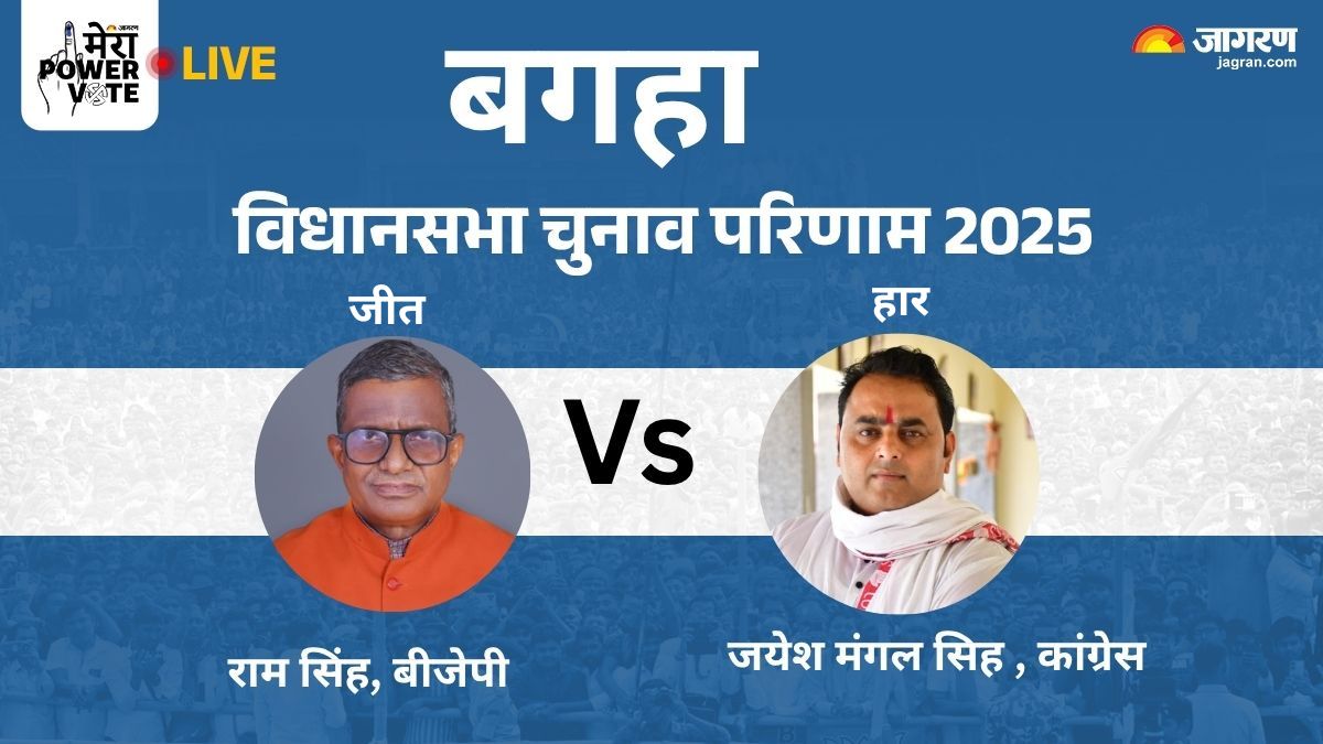 bagaha vidhan sabha chunav result 2025 bjp vs congress winner loser and latest update