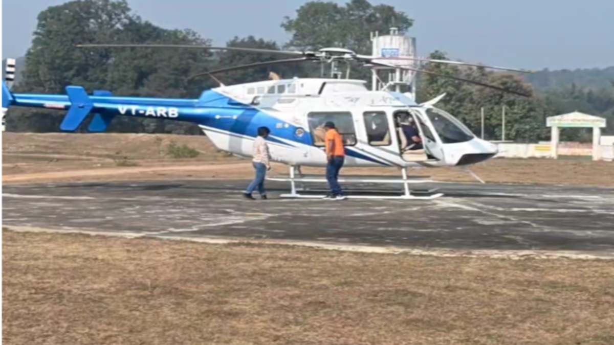 bandhavgarh tiger reserve helicopter tourism easier access to kanha chitrakoot maihar