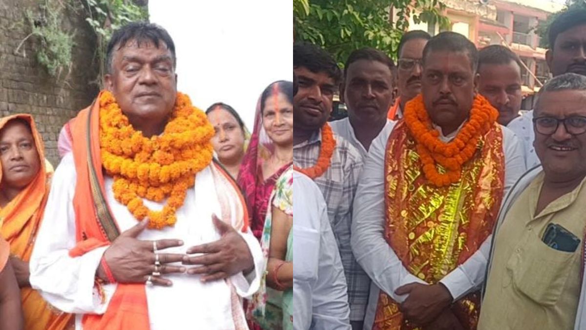 jdu wins sandesh by 27 votes bjp wins agiaon by 95 votes