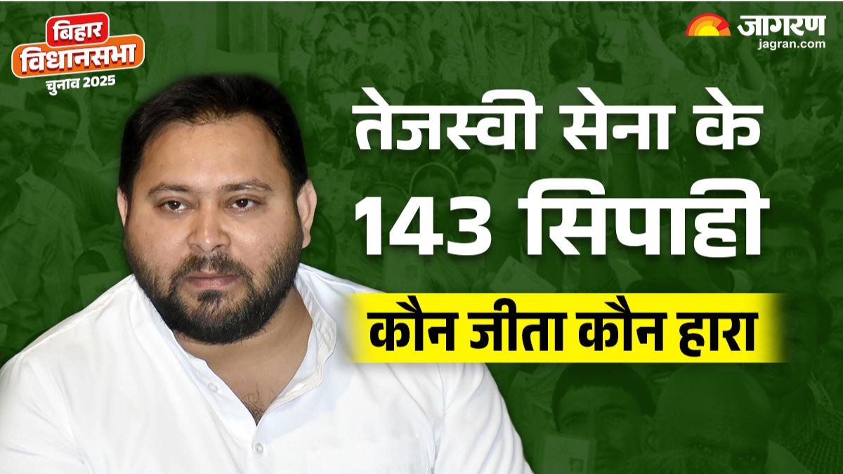 bihar election results 2025 rjd candidate list winners and losers live update