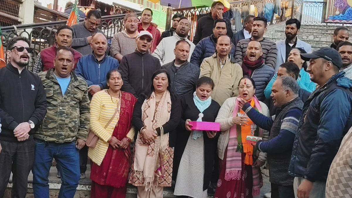 bihar election result 2025 bjp celebrates in uttarakhand