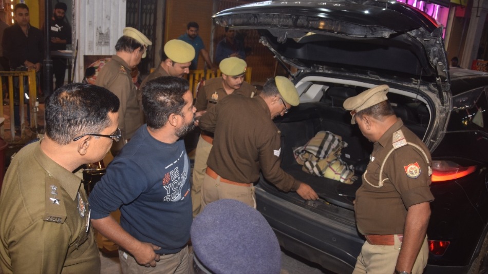 moradabad police alert after delhi blast increased security measures