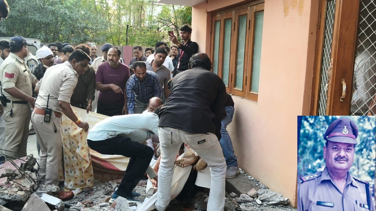 tragic accident in dewas retired dsp dies as balcony collapses due to train vibration