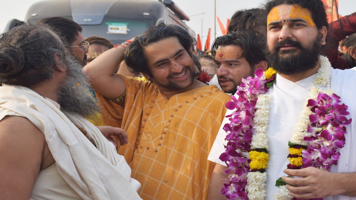 dhirendra shastri event vrindavan gears up with massive gathering