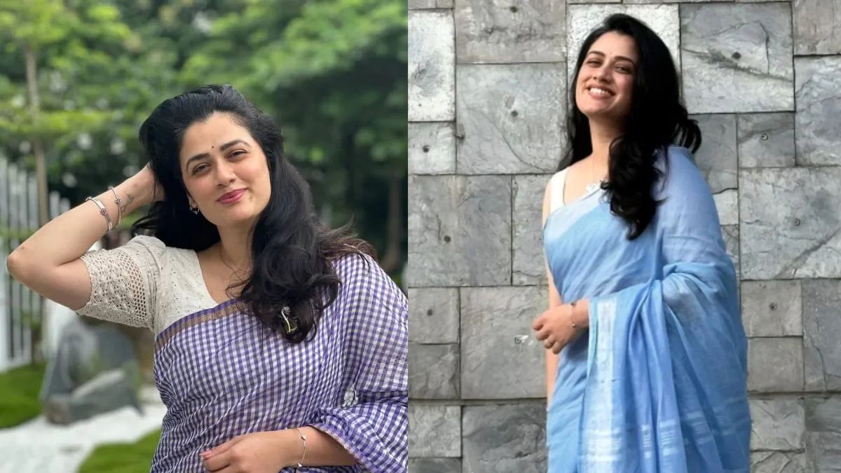 girija oak godbole national crush blue saree girl says people are using ai photos sexualising it