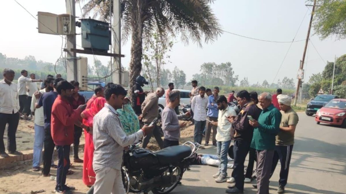bahadurgarh road accident two young men die tragically