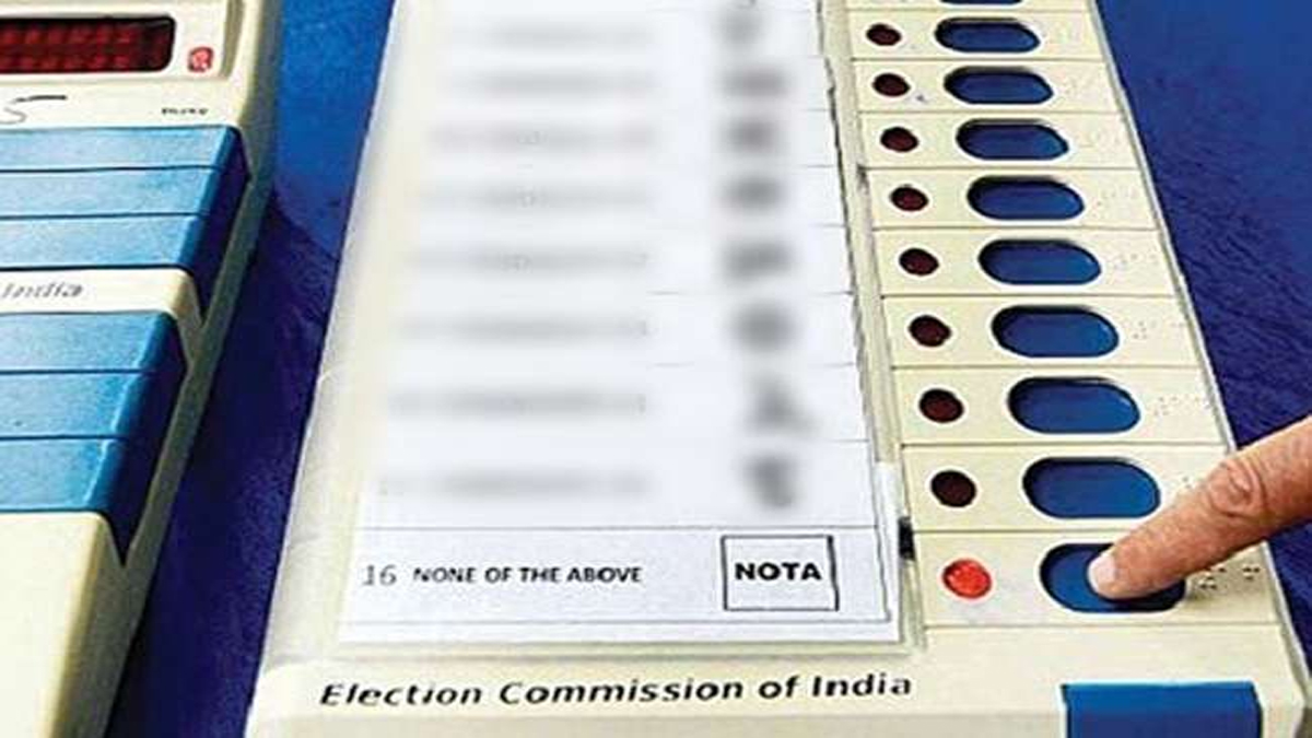 budgam byelection nota leads seven candidates after round 9