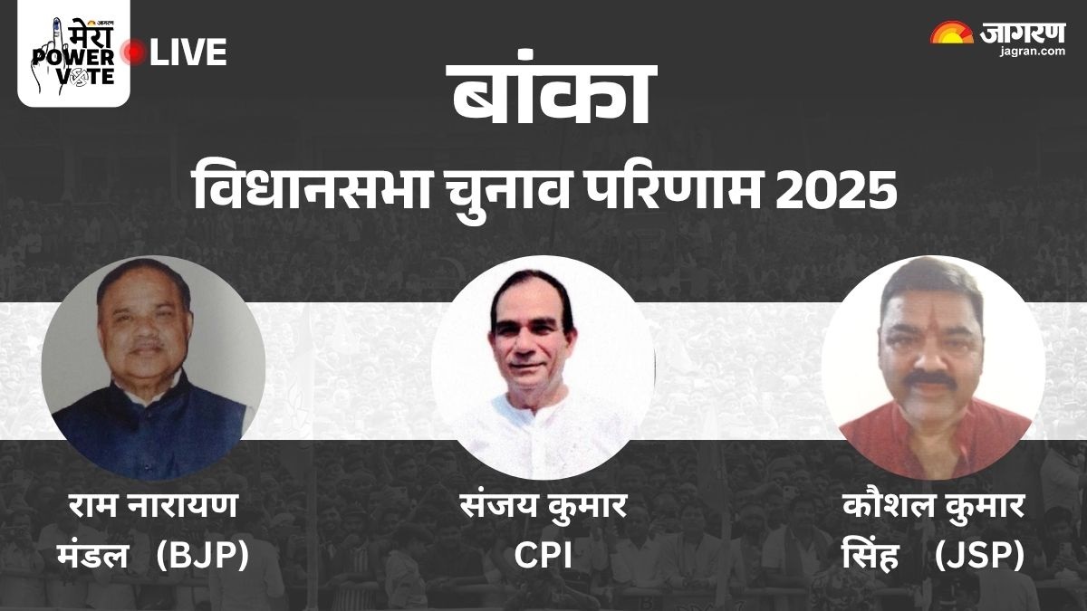 banka vidhan sabha chunav result 2025 rjd vs jdu vs bjp vs congress winner loser and latest update