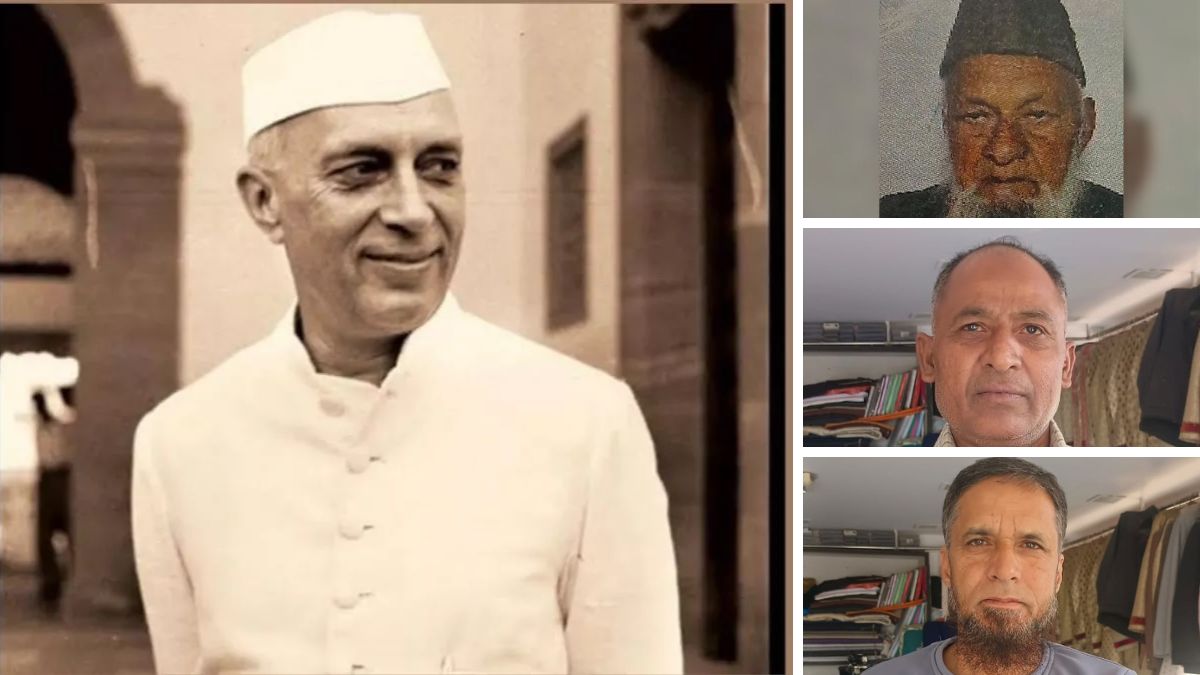 mohammad khan made cap for first prime minister jawaharlal nehru