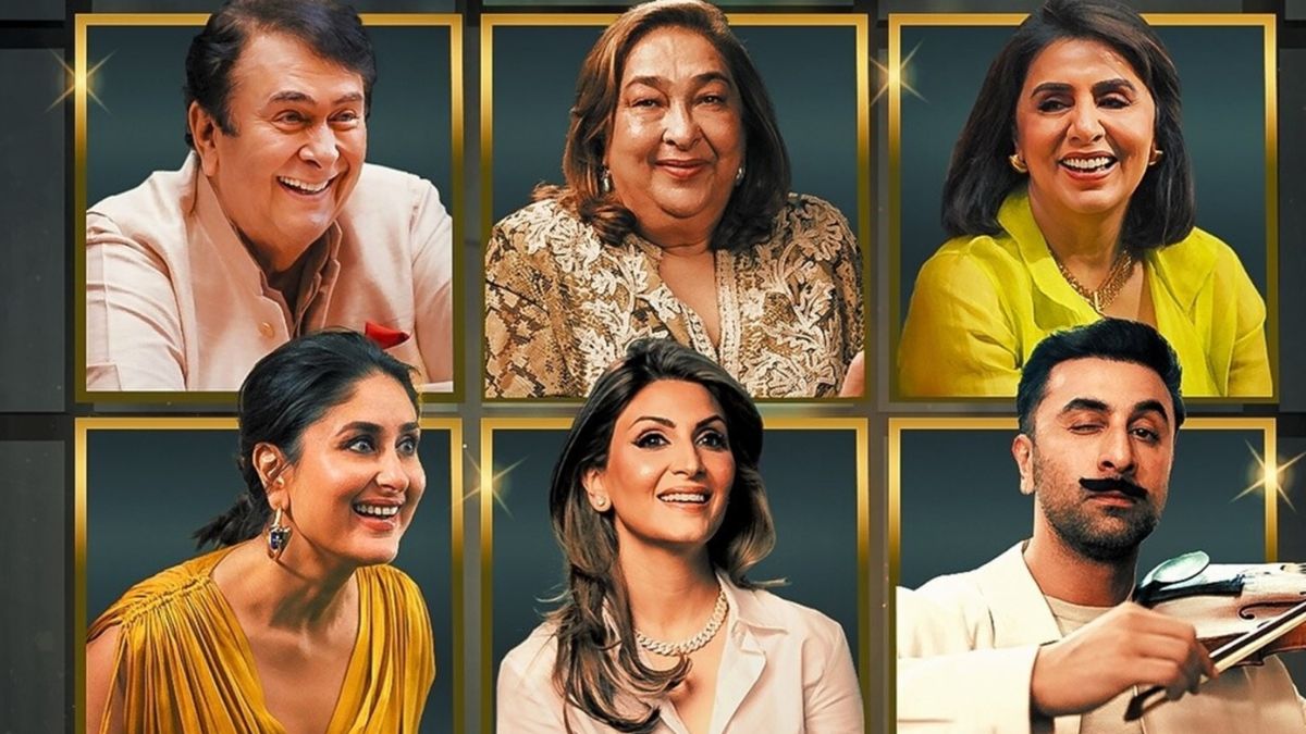 dining with kapoors kareena ranbir and family felt nostalgic with their childhood phtots know when trailer comes