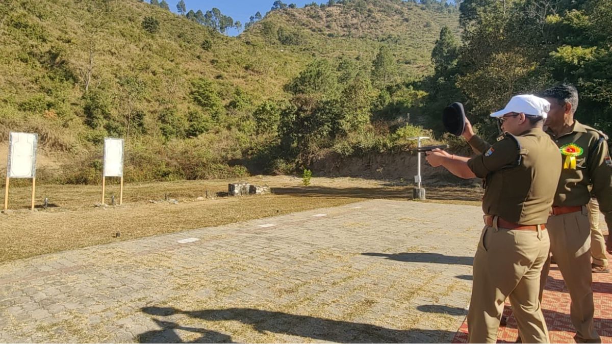 uttarakhand police riflepistol shooting competition begins in srinagar garhwal