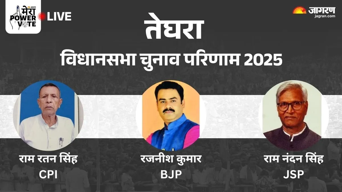 Teghra vidhan sabha Chunav Result: तेघड़ा में भाजपा ने खत्‍म की सीपीआई की बादशाहत, रजनीश कुमार ने भारी अंतर से राम रतन सिंह को दी पटखनी
