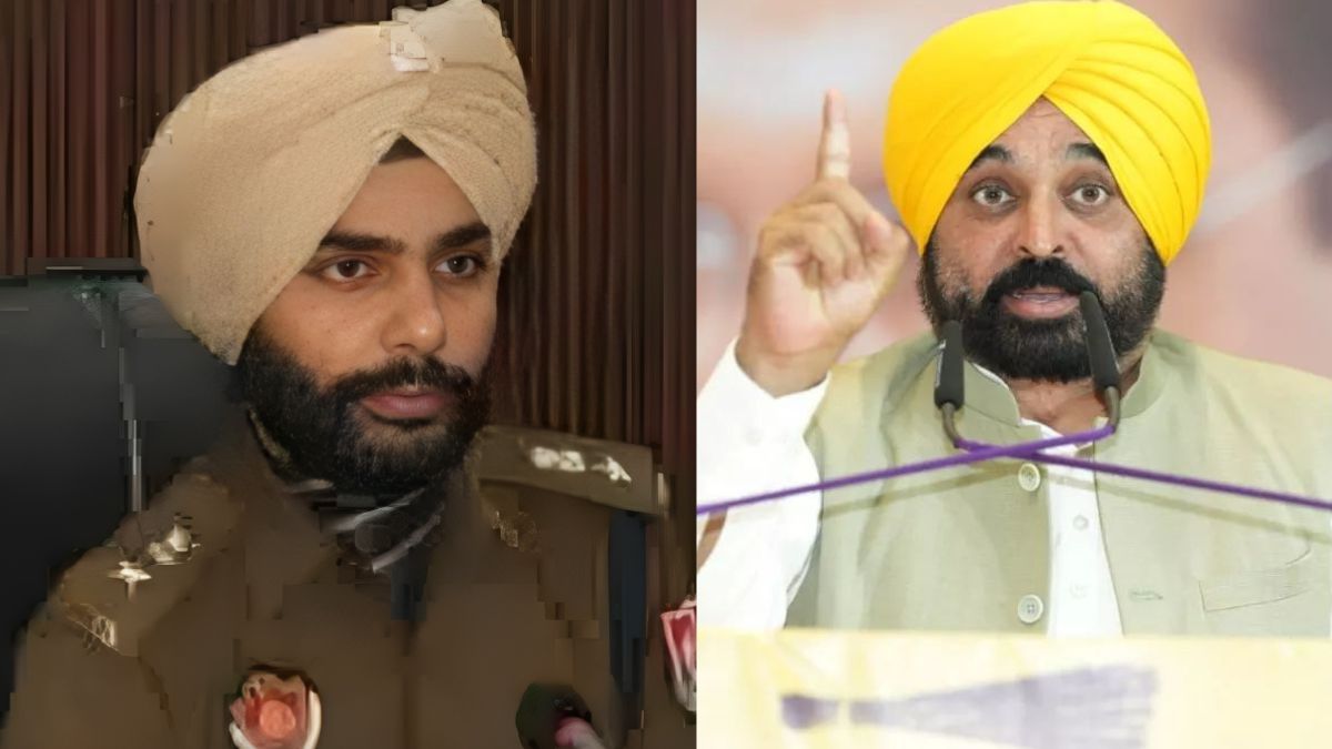 amritsar rural ssp suspended cm bhagwant mann takes action against gangsters