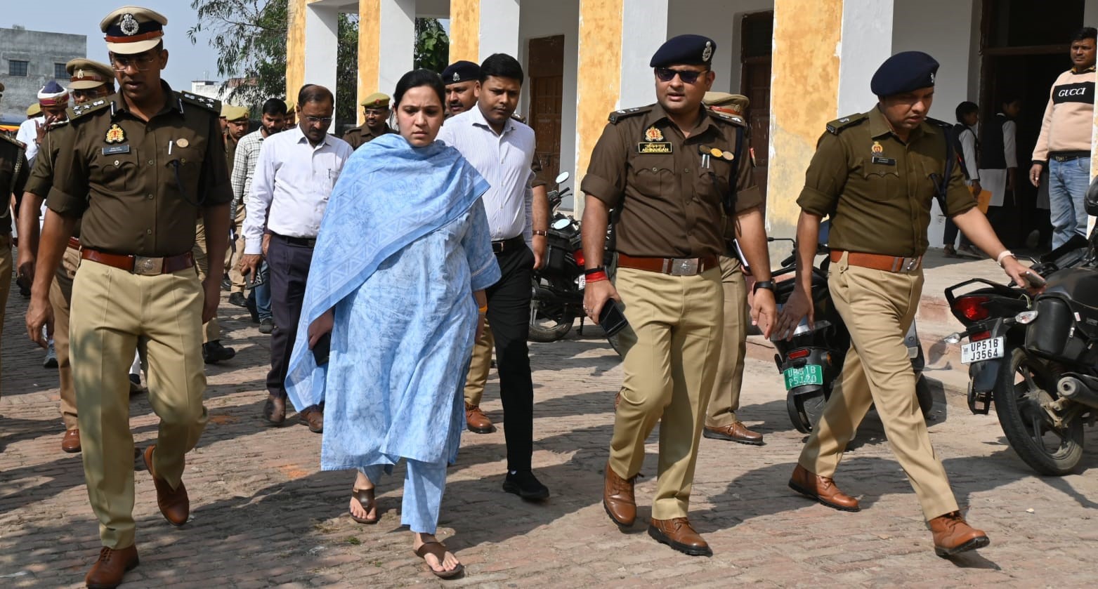 cm yogi visit administration alert security review in basti