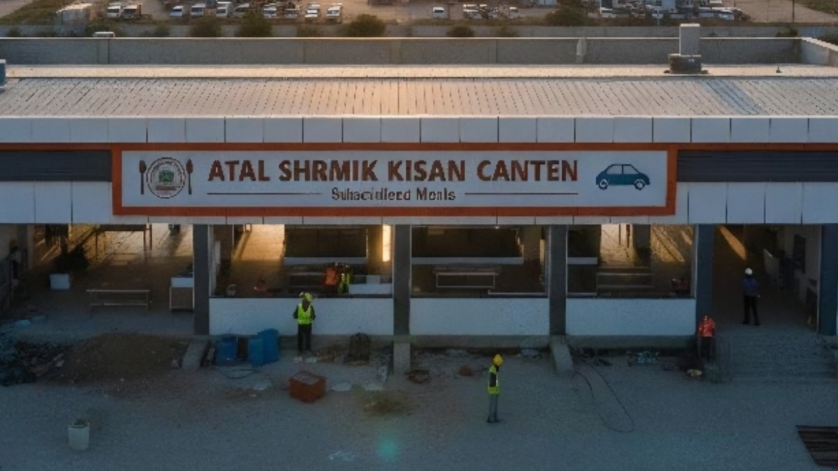 atal shramik kisan canteen to be built in manesar industrial area