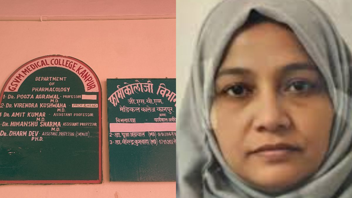 kanpur pharmacology head removed after terror link college action
