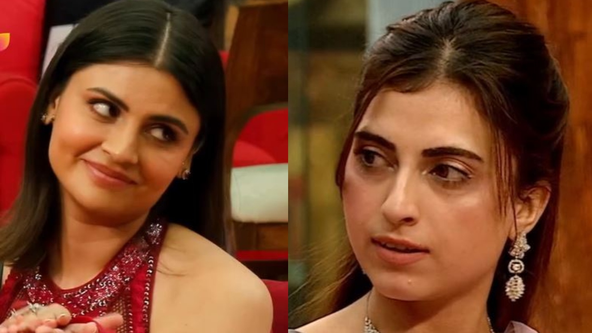 bigg boss 19 weekend ka vaar farrhana bhatt malti chahar fight in salman khan show