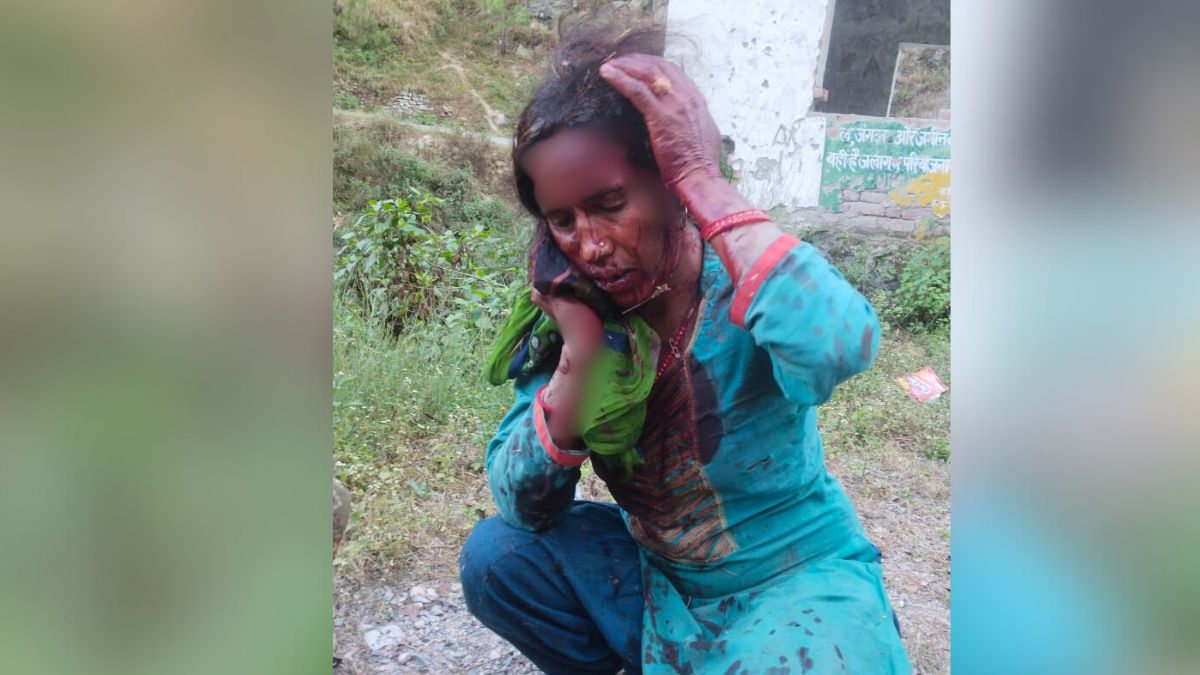 leopard attack on woman while cutting grass in pauri