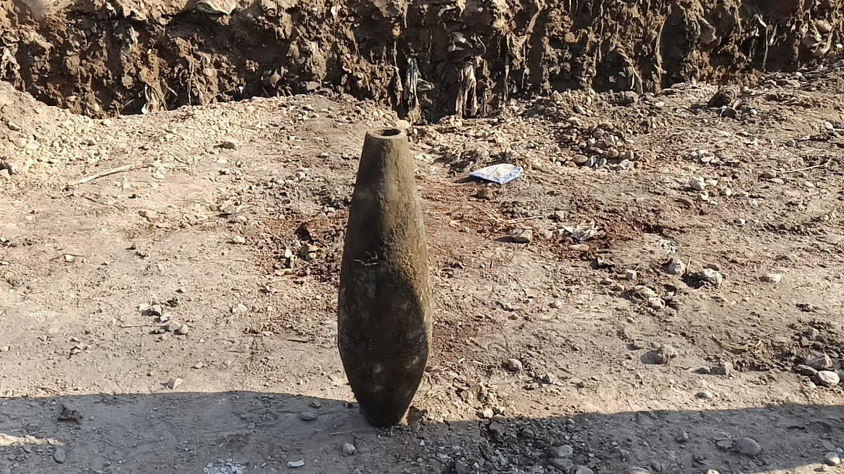 mortar shell found on jammupathankot highway in samba