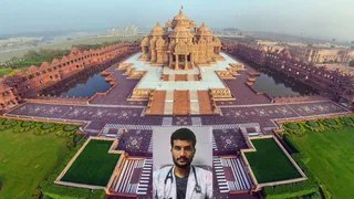 अक्षरधाम मंदिर के पास भी सफेदपोश आतंकी डॉ. उमर ने की थी रेकी।
