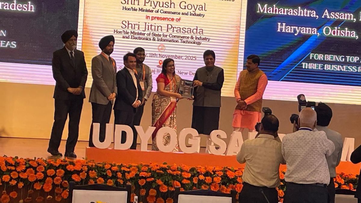 punjab receives top achiever award under cm mann leadership centre lauds pro industry policies