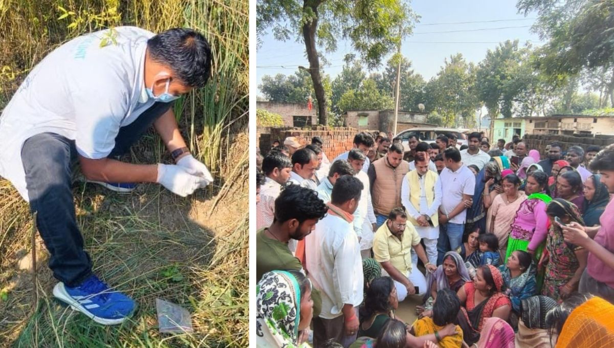 jungle mathia murder case forensic team collects evidence family protests