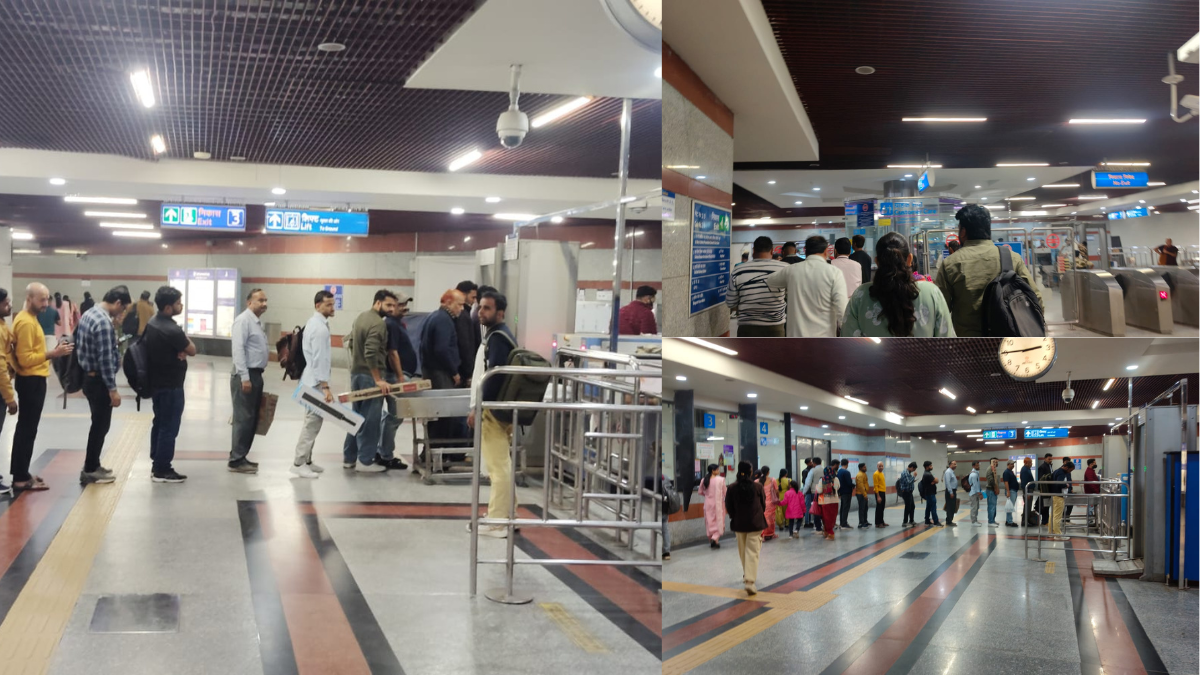 delhi blast update red fort metro gates reopen after blast